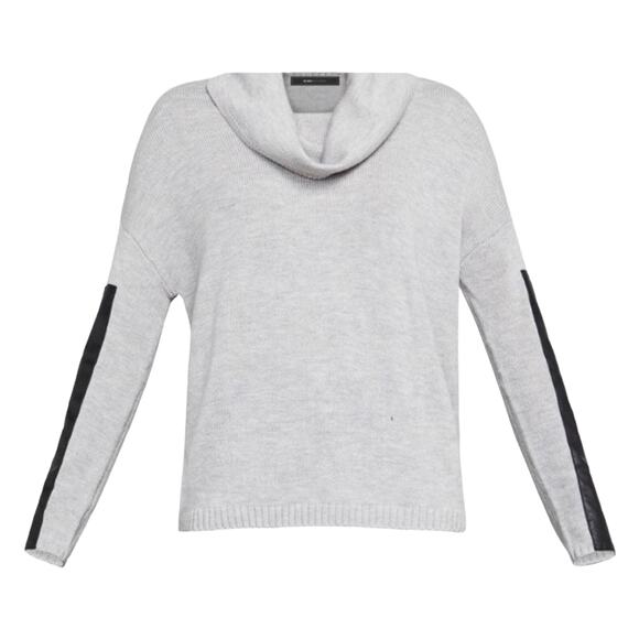 BcbgMaxazria Cowl Neck Wool Sweater size M - Picture 3 of 11